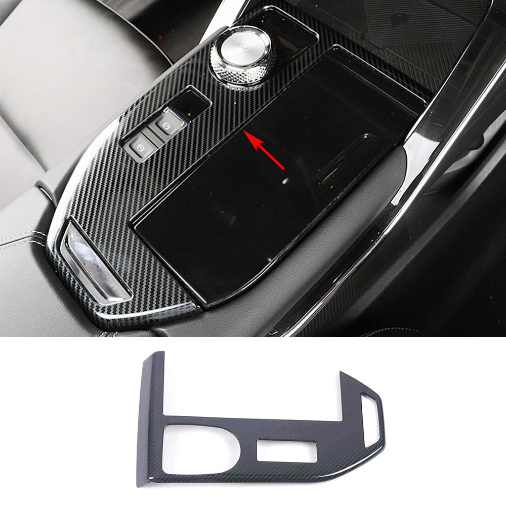 Для Haval H6 3-го поколения 2022 года отделка центральной консоли автомобиля, изменение цвета углеродного волокна, украшение из нержавеющей стали