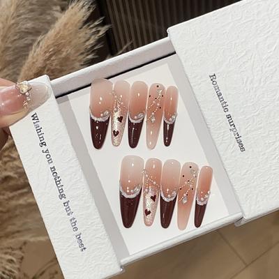 Ледяное вино Красный французский мигающий градиент Рождество Новый год Атмосфера Винное пятно Ткань Кружева Одежда Броня