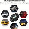 1 шт., дистанционный светодиодный RGB-предупреждающий фонарь для предотвращения столкновений, магнитный мини-сигнальный фонарь для дрона, стробоскоп, 7-цветный индикатор для мотоцикла