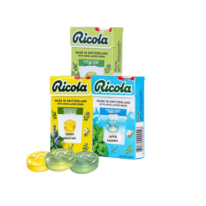 Ricola Mixed Three Flavors Sugar-Free Mints
