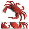 Crab Ocean Life Plastic Model Toy For Children Learning Marine Biology And Aquarium Decor