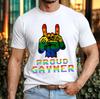 Proud Gaymer Unisex T-Shirt - Rainbow LGBTQ Retro Pixel Video Gamer Gift Tee Top