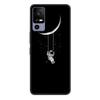 For TCL 40R 5G T771A Case Painted Soft Black Silicone Bumper Phone Cover for TCL 40 R 5G 6.6" Case  TCL40R 40R Etui Coque Fundas