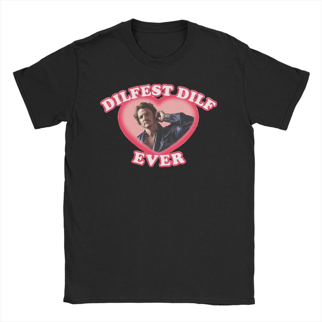 2026 Men Womens Pedro Pascal T Shirt Funny Actor Vintage 90s Pure Cotton Tops Fashion Short Sleeve Crewneck Tees New TShirts
