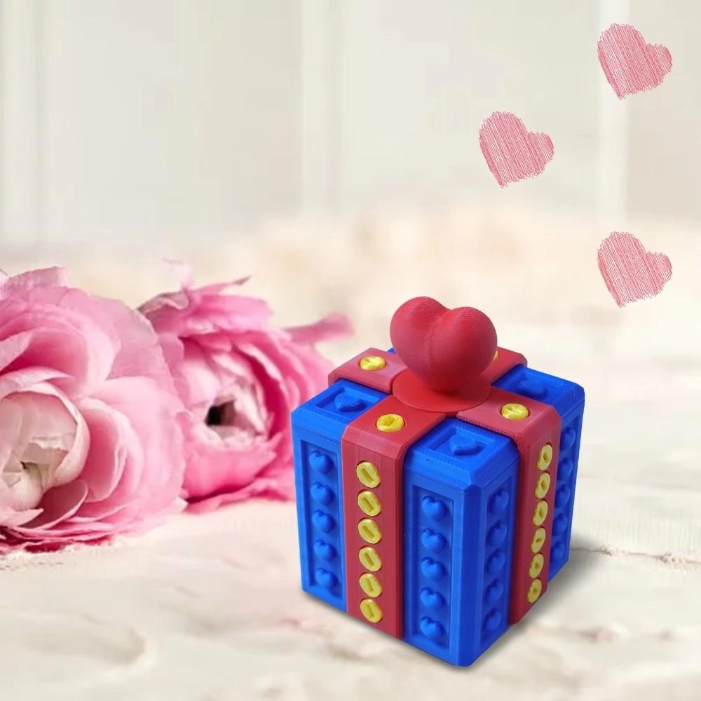 3D Printed Prank Screw Box Funny Gift Storage Box Annoying Screw Gift Box Valentine's Day