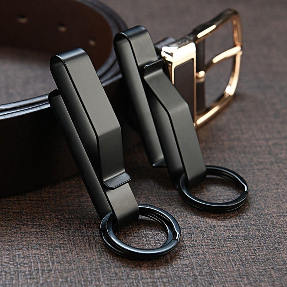 Anti-Lost Car Key Holder Carabiner Clip Keychain Belt Hanger Hook Tool Car Key Buckle Bag Strap