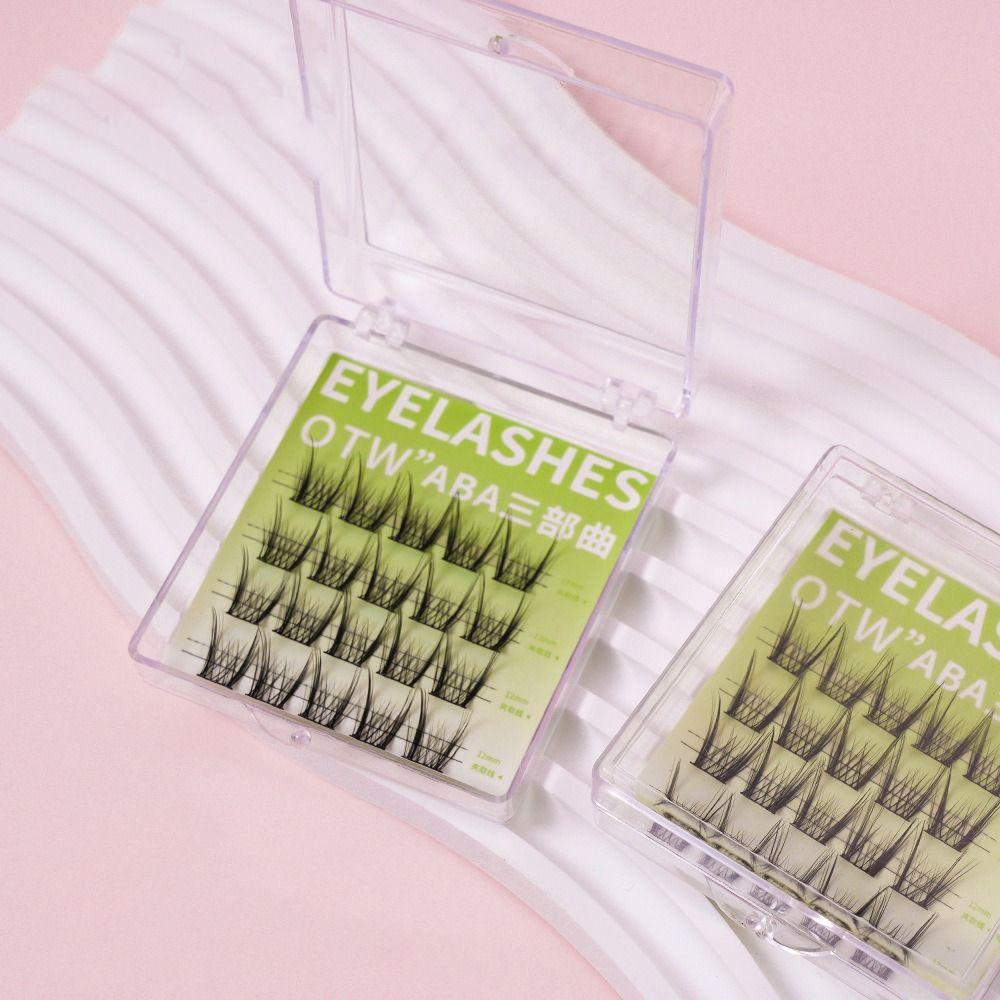 Самостоятельные накладные ресницы «Маленький дьявол», трилогия, один кластер, накладные ресницы, ежедневный макияж