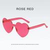 Солнцезащитные очки Love Heart, женские брендовые дизайнерские новые модные милые сексуальные ретро кошачий глаз, винтажные дешевые солнцезащитные очки, красные женские