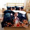 Cartoon Asuna Sword Art Online Duvet Cover Sets Pillowcase Bedding Set Kids Children Gift Girls Single Queen King Size Bed Linen