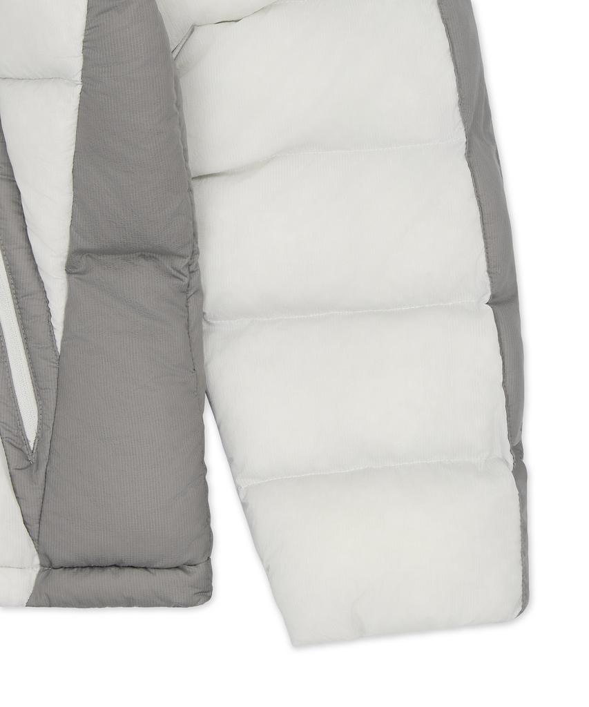 PUMA [PUMA X Musinsa] T7 Lightweight Sheer Padded Jacket - Cool Light Grey / 640540-09