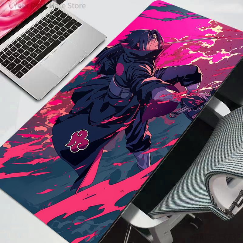 Mouse Pad Naruto Computer Speed Type Carpet Mat For e-sports Players Laptop Keyboard Mousepad Office Desk Durable