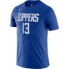 X NBA Los Angeles Clippers Icon Diamond Paul George Comfortable Crew Neck Short Sleeve T-Shirt Unisex T-Shirt Blue DD6662-496