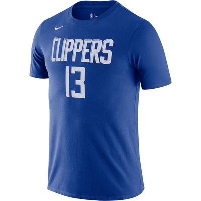 Футболка X NBA Los Angeles Clippers Icon Diamond Paul George, удобная, с круглым вырезом, коротким рукавом, унисекс, синяя DD6662-496