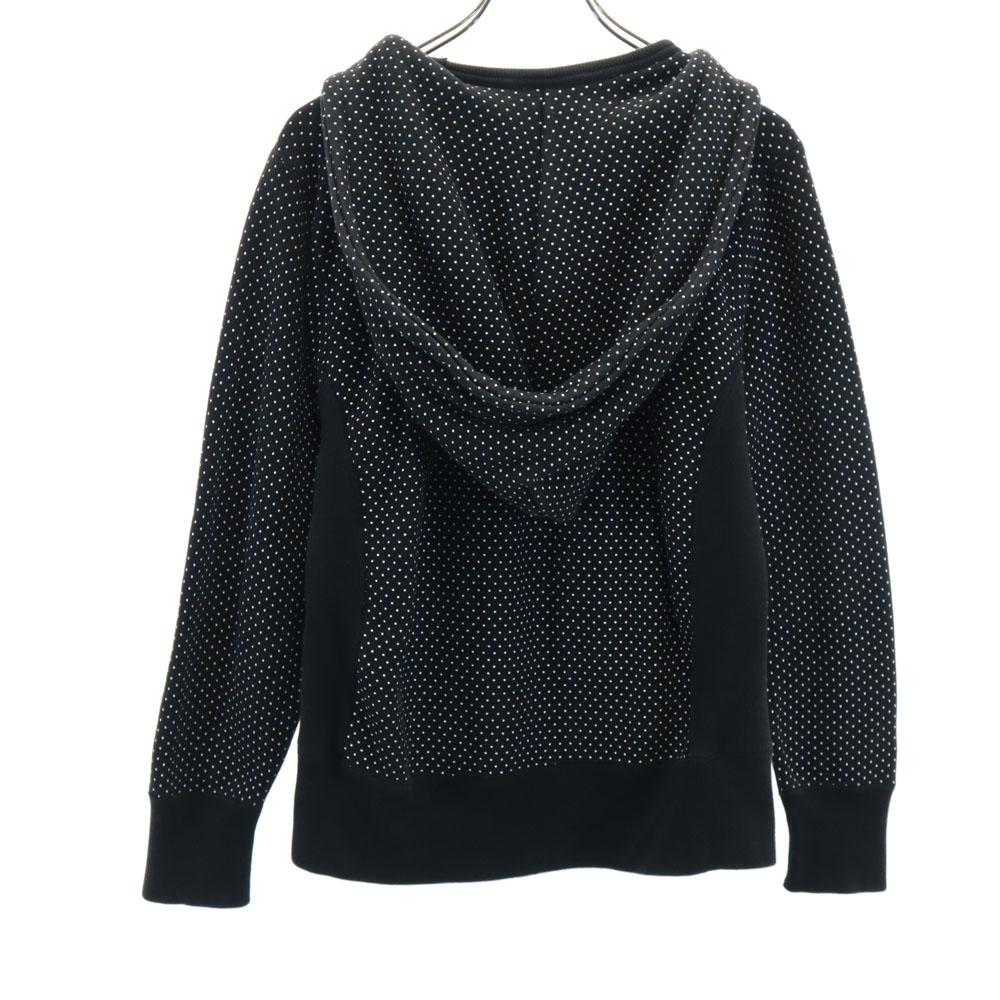 Champion Beams Эксклюзивные Реплика Моно Синий Точечный Узор Толстовки с Длинным Рукавом Женские Б/У