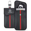 OQA4   Faraday Key Bag Protector Car RFID Signal Blocking Anti-Theft Pouch For Mercedes Benz AMGW204 W205 W212 W213 W221 W177 W246 GLA