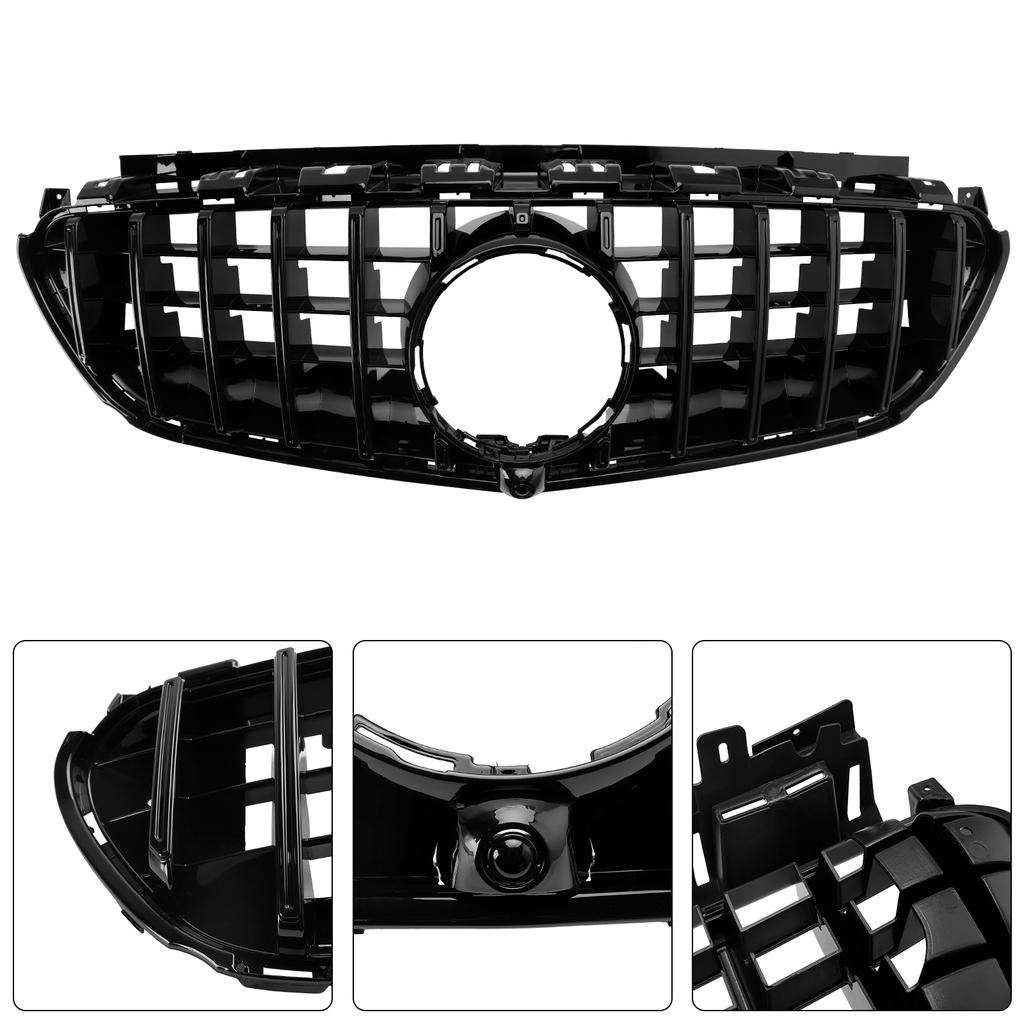 For Mercedes Benz W213 E63 E63S AMG 2016-2020 Front Bumper Grille Grill