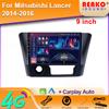 Android Car для Mitsubishi Lancer 2014-2016 Радио Авто Carplay Мультимедиа Головное Устройство GPS Навигация Экран Сенсорный 2din DVD IPS