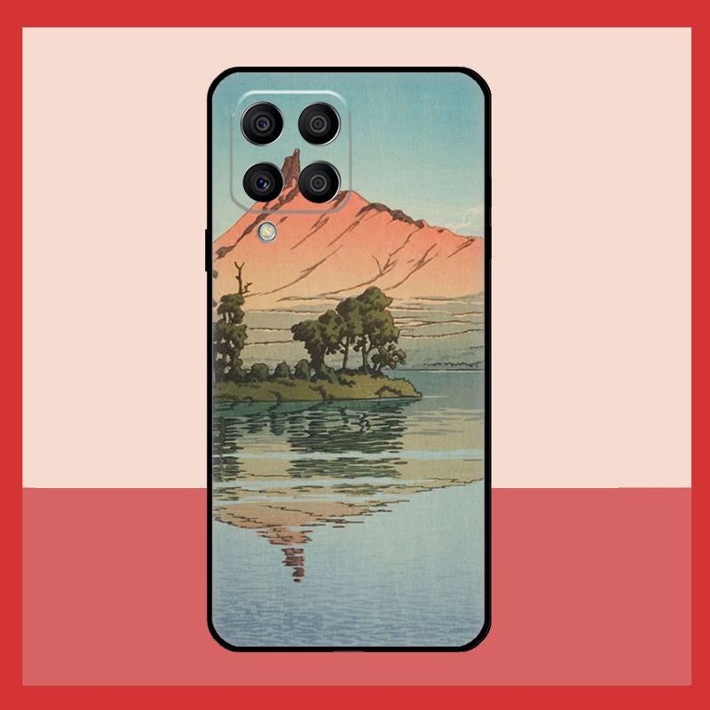 Японский чехол Укиё-э для Samsung Galaxy M56 M12 M06 M32 M52 M35 M55 M15 M11 M13 M14 M16 M36 M31 M53 M34 M54