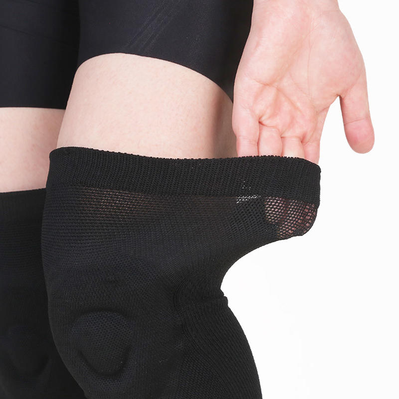 Women Men Thin Sports Knee Pads Shock Absorbing Anti-Slip Compression Brace Basketball Football Dance Knee Supports