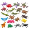 Lifelike Insect Figurines Ants Moths Ladybugs Spiders Bees Animal Model Action & Figure Educational Toys for Children