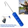 1/2Pcs Fishing Hook Remover Disgorger Easy To Use Portable Small Large Hoe Remover Fishing Accessories