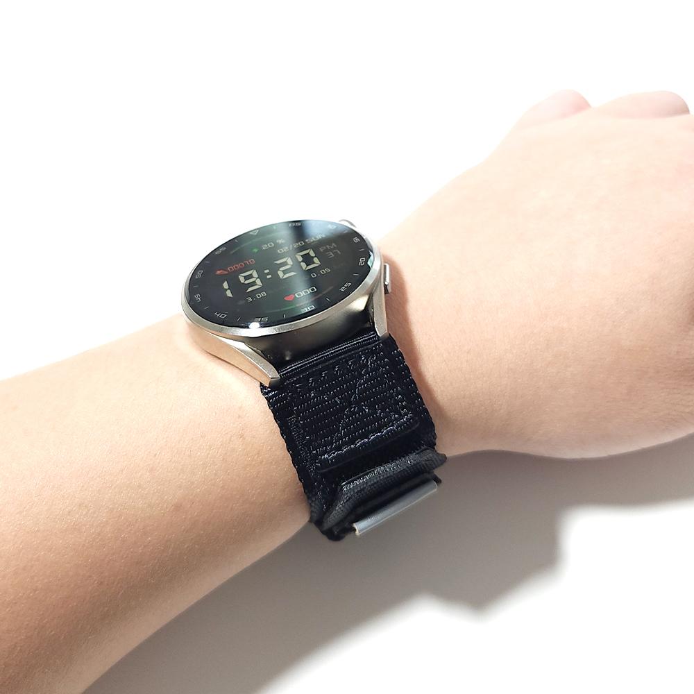 22 мм 20 мм Тканевый ремешок для Samsung Galaxy Watch 6 Classic 47 46 Спортивный плетеный нейлоновый ремешок для Galaxy Watch 5 Pro 45 мм 4 44 40 мм