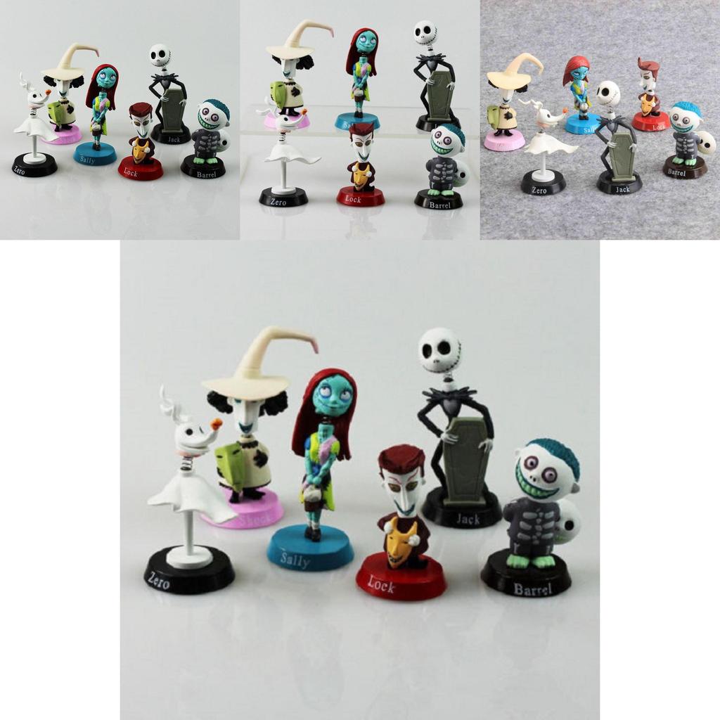 Set Of 6pcs Figures For Play Collection Or Decoration