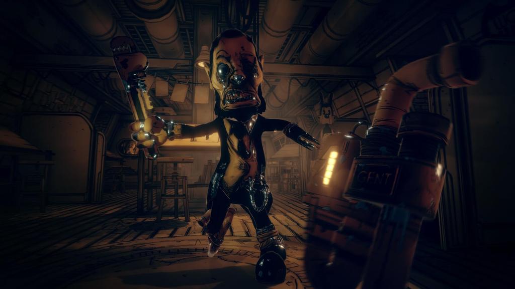 Bendy and the Dark Revival для PlayStation 5 - Североамериканская версия / Видеоигра в жанре экшен-хоррор на выживание от первого лица