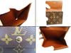 Authentic LOUIS VUITTON Monogram Brown Leather Bifold Wallet Compact Wallet #b124  Open box