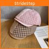 Vintage Artistic Newsboy Cap For Women With Adjustable Fit And Sun Protection
