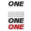 Metal Logo For MINI ONE COOPER Letter Badge 3D Stickers Trunk Emblem Decal Auto Accessories Lettering Decoration Car Styling