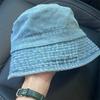 Корейский стиль джинсовые шляпы-ведра рыболовные шляпы для отдыха на природе мужчины женщины кепки от солнца хип-хоп кепки