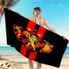 1PC Sport Club Recife Crest Beach Towel, Microfiber Beach Towel, Perfect For Pool, Beach, Travel, Home Decor Beach Party Fan gifts