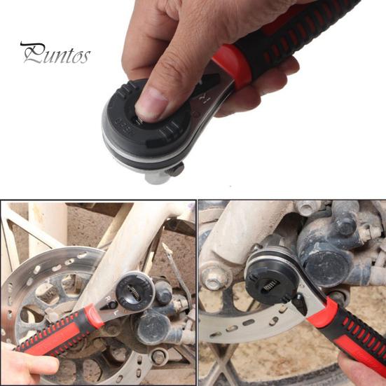 Универсальный динамометрический ключ с трещоткой, противоскользящая ручка, эргономичный дизайн, термообработанный многофункциональный регулируемый ключ с трещоткой