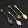 Hard Coffee Spoon Food Grade Zinc Alloy Tableware