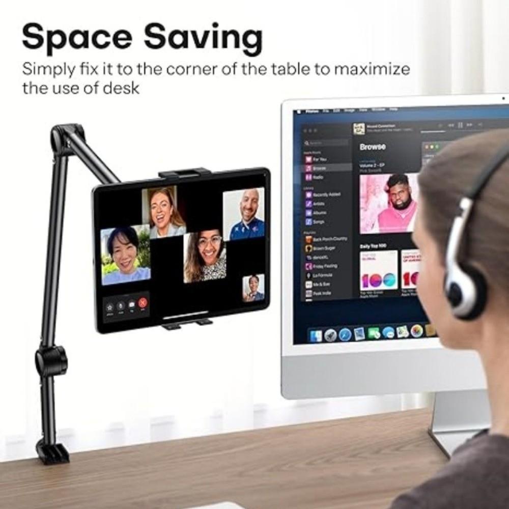 Прочная универсальная подставка для телефона 3-слойная подставка для планшета Новый кронштейн для кровати Использование планшета