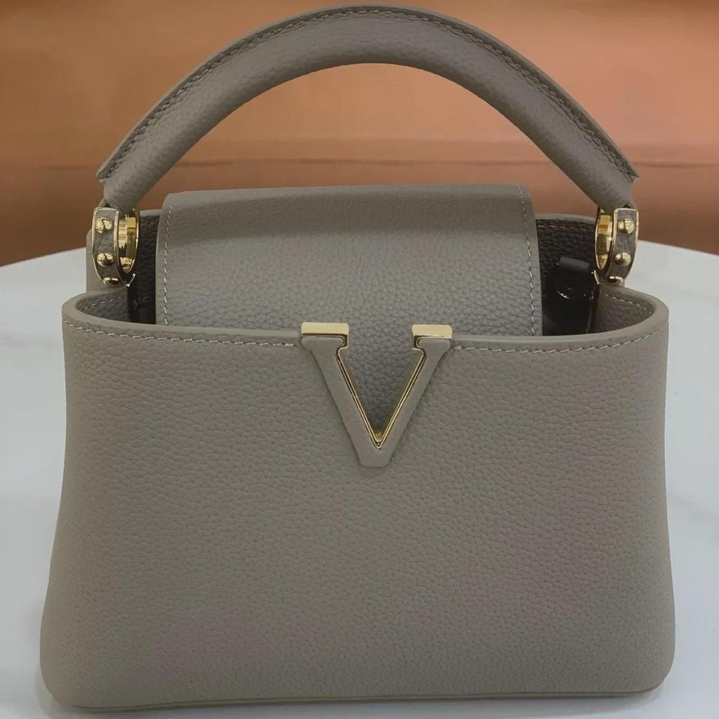 Роскошная сумка из коровьей кожи в форме буквы V - модная женская сумка-тоут и сумка через плечо