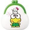 Копилка Sanrio Kero Kero Keroppi, в стиле кошелька, прибл.. 11 x 6 см, Канцелярские товары с персонажами, Товары Keroppi, Белый, san4563-4