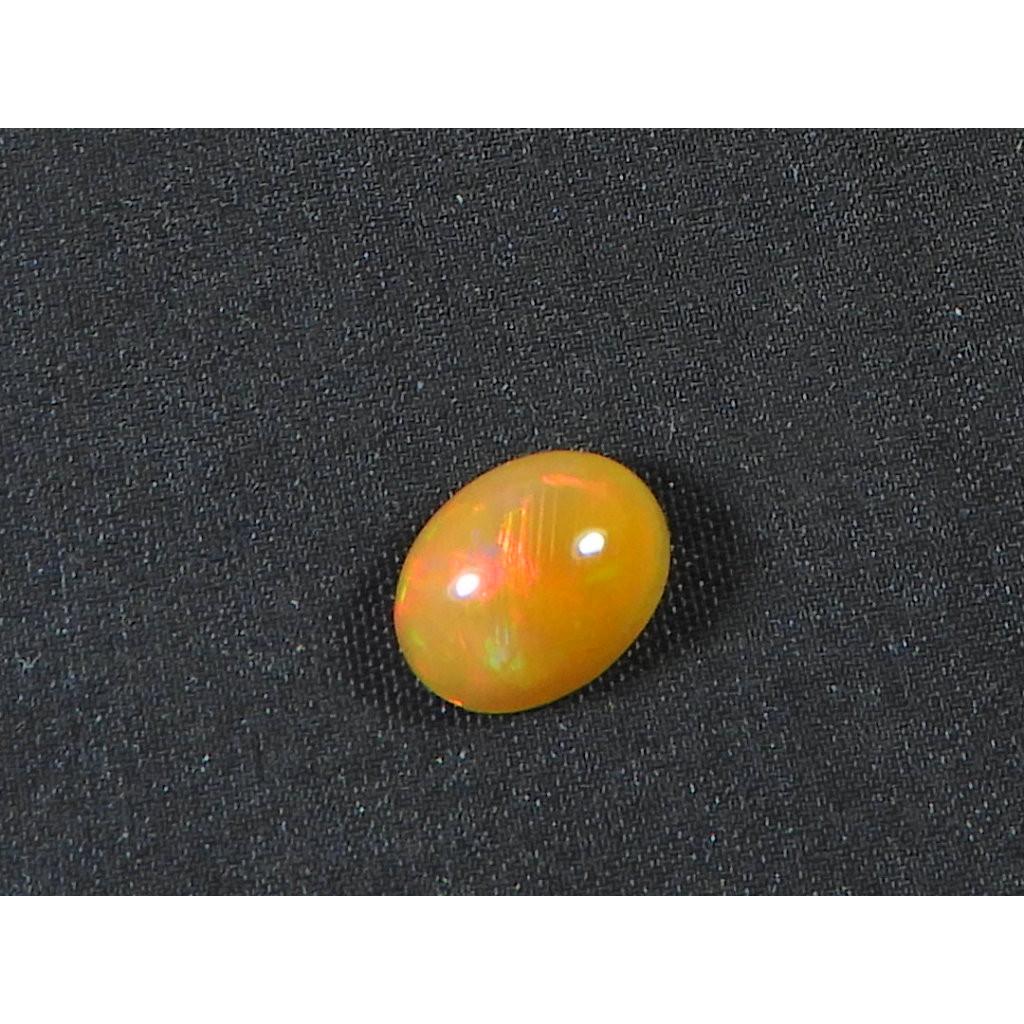 7X8X4ММ Натуральный Эфиопский Вело Огненный Опал Овальный Лечебный Кристалл Свободный Драгоценный Камень SK-3161