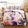 3D аниме Honkai Impact 3rd комплект постельного белья с принтом, декоративный пододеяльник, комплект постельного белья, пододеяльник для дома, домашний текстиль