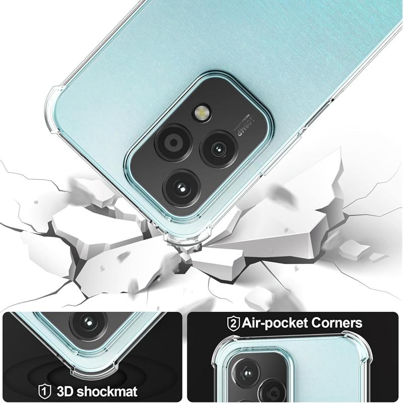 Прозрачный силиконовый чехол из ТПУ для Honor 200 Lite 5G 200/200 Pro для Huawei Pura 70 Pro + Ultra P70, прозрачный чехол для телефона, тонкий противоударный чехол