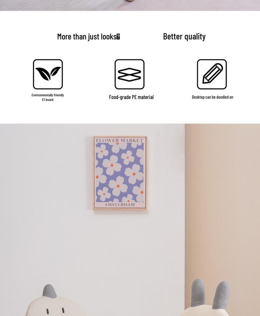 Регулируемый детский учебный стол: Стол для раннего развития и чтения для детского сада