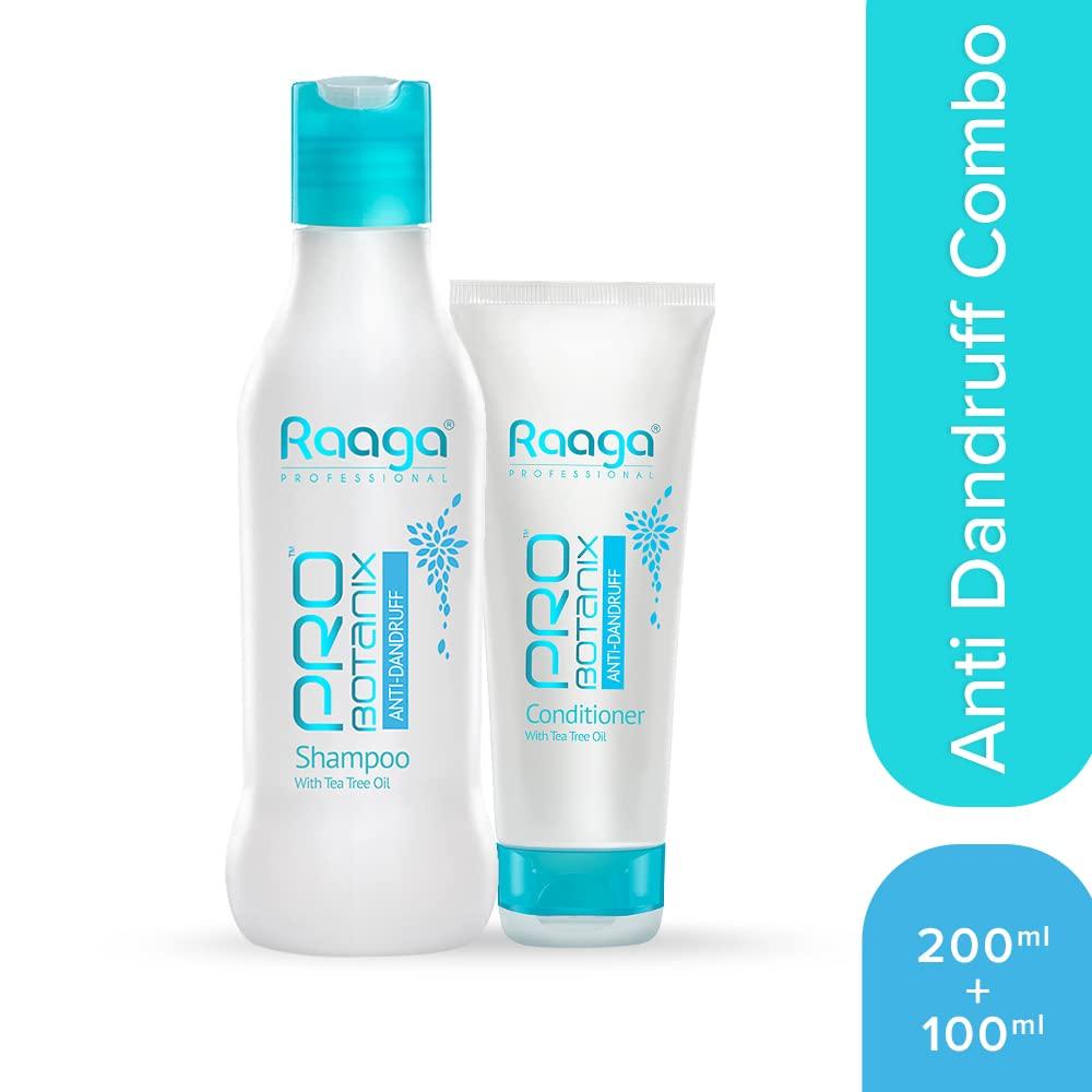 Raaga Professional Pro Botanix Шампунь | 200 мл и Raaga Professional Pro Botanix Кондиционер | 100 мл | Против перхоти