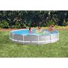 Piscine Tubulaire - INTEX - Prism Frame - Ronde - 366x76 - Acier et PVC laminé