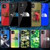 Чехол с логотипом North Fashion Face для iPhone Samsung Galaxy Redmi Note S 17 16 15 14 13 20 24 25 54 Pro Max Ultra Fe с крышкой из закаленного стекла