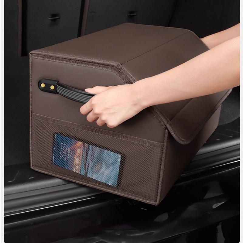 Applicable To Cadillac ATSL XTS SRX LYRIQ Escalade Special Car Storage Box Trunk Storage Box Boot Storage Box Car Accessories