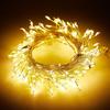 Solar LED Christmas Fairy Lights - Copper Wire Firecracker String for Holiday Decoration