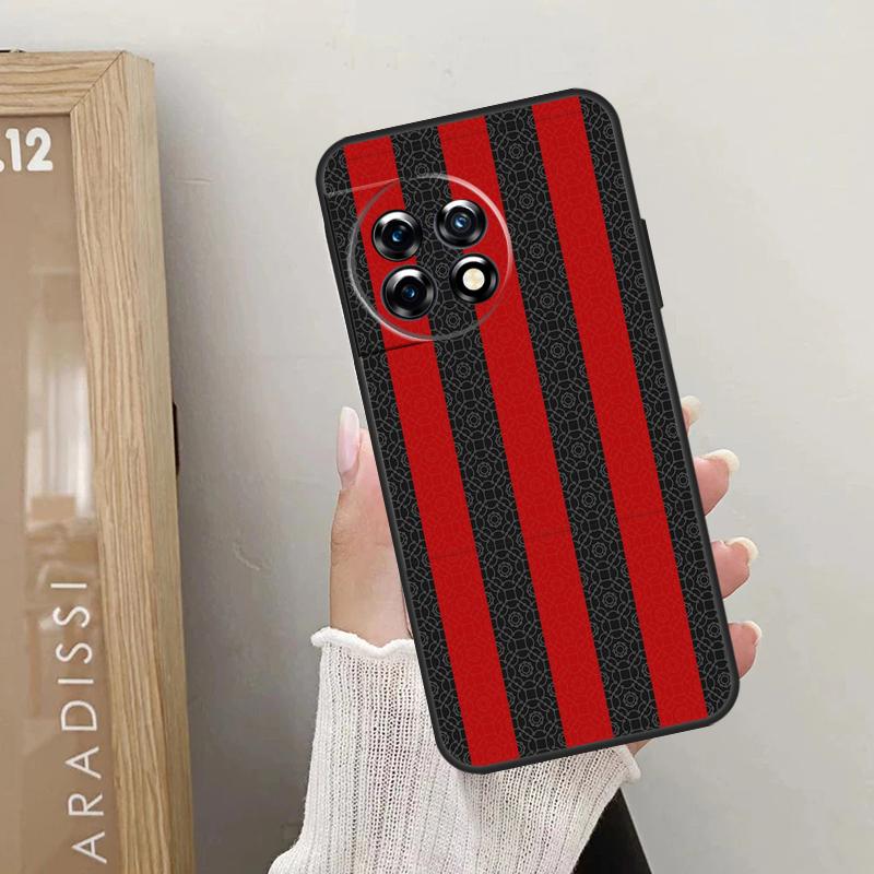 Стильный чехол Milan со полосками для OnePlus 12 11 9 10 Pro 9RT 10T 10R 12R OnePlus Nord 2 CE 3 Lite CE4 N10 N20