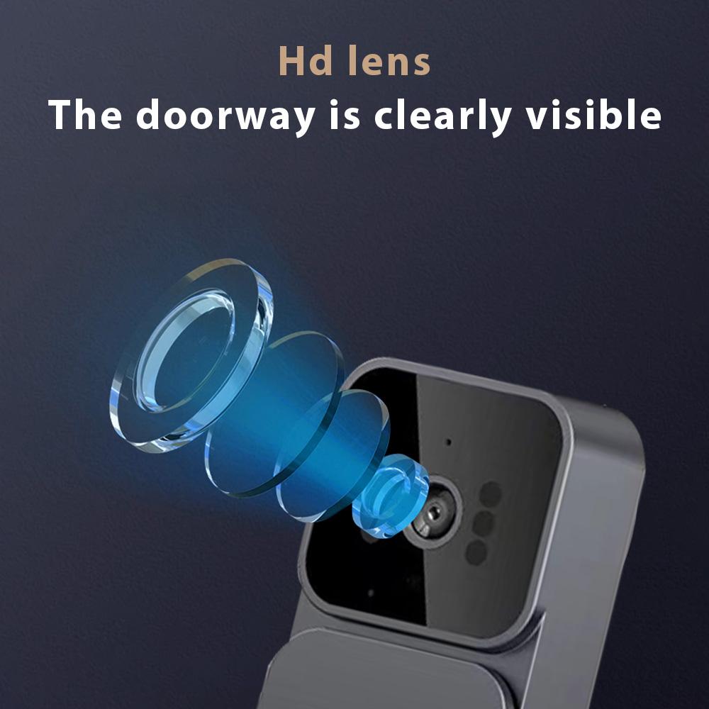 4,3-дюймовый IPS-экран, 2,4G, беспроводной визуальный дверной звонок с экраном, беспроводной смарт-домофон