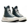 Converse Run Star Legacy Leather Comfortable High-Top Casual Shoes Unisex Sneakers Green A07940C